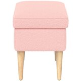  Stolica za noge Ružičasta 55 x 35 x 41 cm Bouclé | Eponuda.com