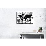 Wallity zidna dekoracija harita, 50 x 70 cm, crna | ePonuda.com
