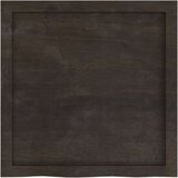 Stolna ploča tamnosmeđa 60x60x(2-6) cm tretirana hrastovina | shoptok.hr
