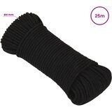  Višenamjensko univerzalno uže 4 mm 25 m Crna Poliester | shoptok.hr