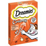 Dreamies priboljšek za mačke Creamy piščanec 4x10 g | Shoptok.si