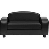 SOFA za pse crna 80 x 50 x 40 cm od umjetne kože | Eponuda.com