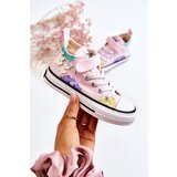 Kesi High-top Children's Fabric Sneakers Print Pink Dorry | shoptok.hr