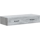 Stolna montirana na zid Siva sonoma 87 5 x 34 5 x 17 cm Cijene