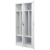  Ormar svjetlosivi 80 x 50 x 180 cm čelični | shoptok.hr