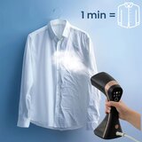 Berdsen BD-312 ročni steamer za oblačila 2000 W – 320 ml, 37 g/min, LCD, črn | Shoptok.si
