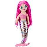  Plush Mermaid Cuddly Toy Holographic Tail Pink 48cm | shoptok.hr