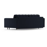 Cosmopolitan Design Tamno plava sklopiva/s prostorom za odlaganje sofa od bouclé tkanine 222 cm Bali – | shoptok.hr