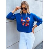 DStreet Sweter damski oversize HARPER niebieski | shoptok.hr