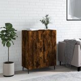 vidaXL Komoda boja dimljenog hrasta 69 5x34x90 cm konstruirano drvo | shoptok.hr