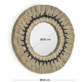 Kave Home Stensko ogledalo ø 40 cm Akila – | Shoptok.si