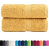 Premium ručnici za goste SOLUND 2 kom. zlatne boje 30x50 cm 600 g/m² | shoptok.hr