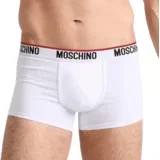 Set muških bokserica, 2 komada, Beli