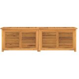  Vrtna kutija za pohranu s vrećom 175x50x55 cm masivna tikovina | shoptok.hr