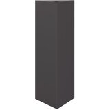  Vrtne sadilice 2 kom crne trokutaste 30x26x75 cm čelične | Eponuda.com