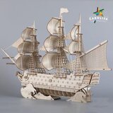  3D drvena puzla - BROD HMS VICTORY Cene