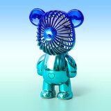 Generic Galvanski Gradient Violent Bear Fan Prenosni USB Ventilator Ročni Namizni, (21132736) | Shoptok.si