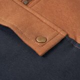  Dječja majica s kapuljačom i pola zatvarača antracit boja konjaka 128 | shoptok.hr