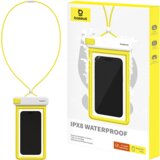  Baseus DeepDive Vodoodporno Ohišje IPX8 s 4 Slojno Tesnitvijo - Belo-Rumeno, (22005226) | Shoptok.si