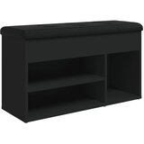 Maison Chic Klop za čevlje - Sedež za čevlje črna 82x32x45,5 cm inženirski les, (21777284) Cene