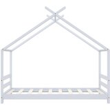  Za dječji krevet od masivne borovine bijeli 80 x 160 cm | shoptok.hr
