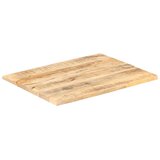 vidaXL Stolna ploča od masivnog drva manga 25 - 27 mm 90 x 70 cm | shoptok.hr