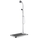 vidaXL vrtni tuš s sivim podstavkom 220 cm aluminij Cene