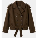 Sinsay Kratki kaput s remenom | shoptok.hr