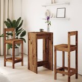 Barski stol boja staro drvo 51x50x103,5cm od konstruiranog drva | shoptok.hr
