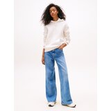 Tommy Jeans Majica svetlo lila / roza / rosé / bela | Shoptok.si