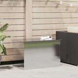 Vanjska kutija za spremanje Srebrno 80 x 50,5 x 50 cm Čelik | shoptok.hr