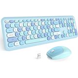 MOFII Retro set bežična tastatura i miš 666 plava | Eponuda.ba