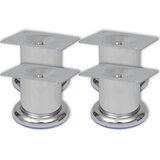  Noge za kauč 8 kom okrugle kromirane 60 mm | Eponuda.com