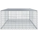  Gabionska košara s poklopcem 200x100x50 cm pocinčano željezo | shoptok.hr