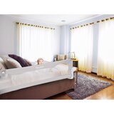 Nukido sigurnosna ogradica za krevet 180 x 42 x 35 cm siva | shoptok.hr