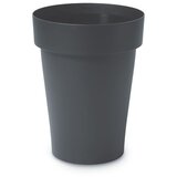 BLUMAX Cvetlični lonec okrogli Melrose z vložkom (40 x 50 cm, 40 l, antracit) | Shoptok.si