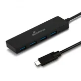 USB HUB Type-C™ na USB 3.0 4- port, crni , MRCS508