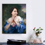  Darilo za žensko - Zgodovinski portret Fotografija na platnu | Shoptok.si