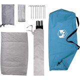 Kamping šator s krovom Plava 275 x 215 x 125 cm | shoptok.hr