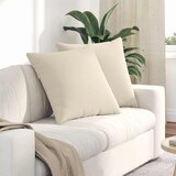  Jastučići za sofu 2 pcs Bež 80 x 80 cm tkanina | shoptok.hr