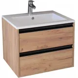 NORD-PRODUKT kopalniška omarica z umivalnikom KRIS, 60×50×48,7 cm