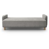 Micadoni Siva sklopiva/s prostorom za odlaganje sofa 231 cm Elen – | shoptok.hr