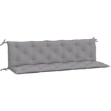  Jastuci za vrtnu klupu 2 kom sivo 180x50x7cm tkanine Oxford | shoptok.hr