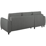 MID.YOU KOTNA SEDEŽNA GARNITURA, bouclé temno siva | Shoptok.si