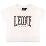Leone 1947 Majice s kratkimi rokavi Girl Crewneck Sporty Bela Cene