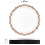  LED prigušiva plafonska svetiljka ILVI LED/45W/230V 2700-6500K prečnik 50 cm crna/bež + daljinski upravljač | Eponuda.com