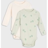 Sinsay Pamučno bodi s motivom jabuka 2 pack | shoptok.hr