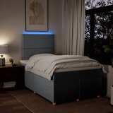  Krevet s oprugama i madracem svjetlosivi 120x190 cm od tkanine | shoptok.hr
