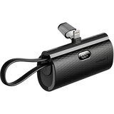 forcell Zunanji polnilec 5000 mAh iPhone Lightning in USB C priključki 20W, Črna, (5000062447) | Shoptok.si
