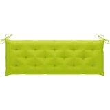  Klop z blazino 159 cm trdna tikovina | Shoptok.si